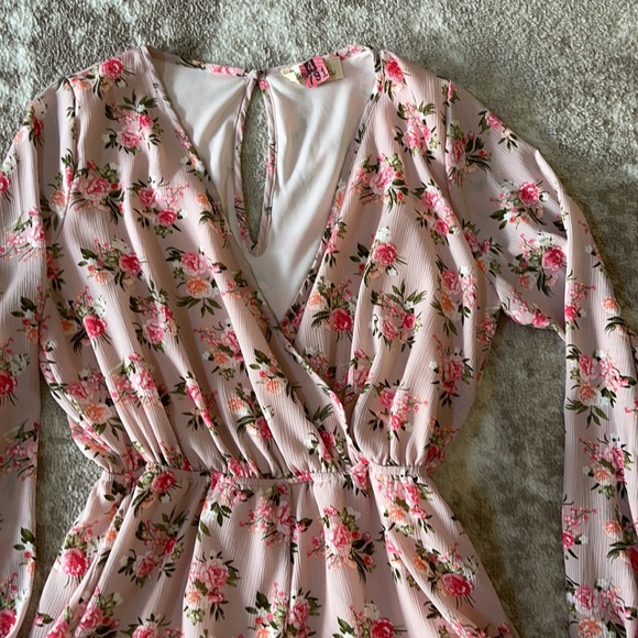 Floral Romper by Peach Love California - Picture 2 of 2